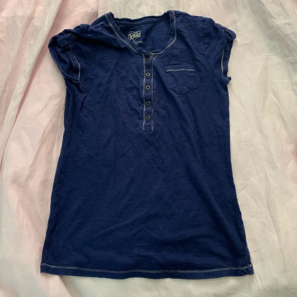 Justice girls glitter lined t-shirt